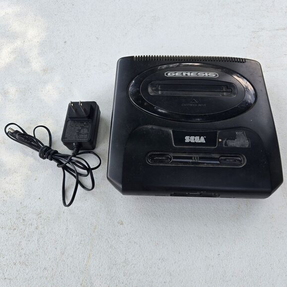 Sega Genesis Model 2 MK-1631A Console w/ Power Cord – Tested Working - Picture 2 of 4